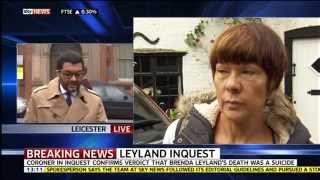 Brenda Leyland  Sky News 20th March 2015  1pm [upl. by Lalittah]