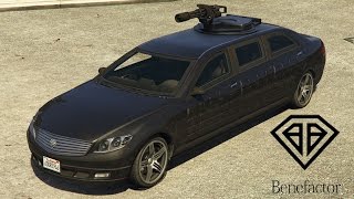 GTA V New Car  Turreted Limo 武裝禮車 [upl. by Blondelle]