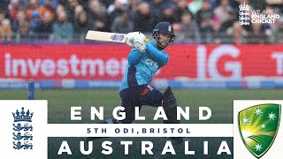 Duckett Hits 107  Highlights  England v Australia  5th Men’s Metro Bank ODI 2024 [upl. by Alimaj]