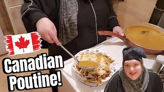 HOMEMADE CANADIAN POUTINE RECIPE [upl. by Annaek]