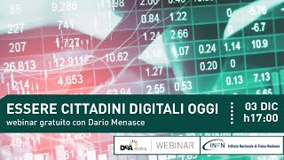 Essere cittadini digitali oggi  Come interpretare un fenomeno naturale usando i dati [upl. by Aicirtal]