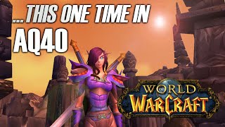 Remember the Days of AhnQiraj World of Warcraft Retail  AQ40 WoW [upl. by Bogoch920]