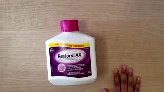 RestoraLAX Review For Babies Infants Laxative Constipation Treatment [upl. by Donelson162]