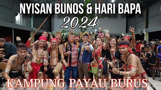 Penutupan Gawai Dayak Kampung Payau Burus 2024  Part 1 [upl. by Heim]