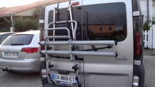 porte velos renault trafic [upl. by Ciel]