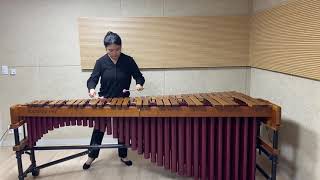 Paul creston concertino for marimba 3songhyebin 20200922 [upl. by Alrac]