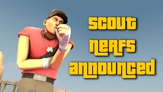 TF2 Scouts Upcoming Nerfs Explained  Pyro Update [upl. by Atiuqahc470]