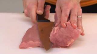 Butterflying a Pork Loin Roast [upl. by Elocaj]