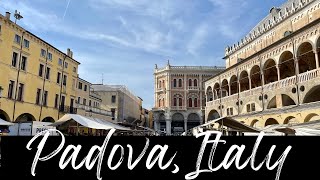 Travel to Padova Italy  Day trip from Venice  Padua  Northern Italy [upl. by Neyr34]