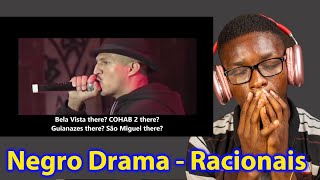 First Time Hearing Negro Drama  Racionais  English Lyrics  Reaction [upl. by Norvin]