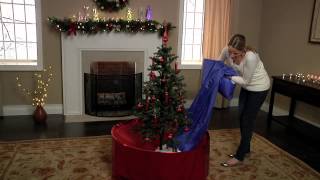 BrylaneHome Snowblowing Christmas Tree [upl. by Ewen]