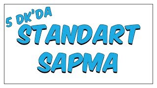 5dk da Standart Sapma [upl. by Aihpled]