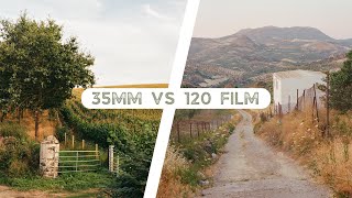 35mm Film vs 120 Film The BIG Difference [upl. by Tarton]