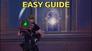 Easily complete Collect the Pandora Gem at the Nitrodrome  Fortnite Enter the Nitrodrome Quest [upl. by Anicnarf]