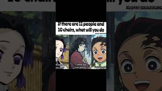 DEMON SLAYER MEME anime shorts foryou viral trending memes meme animememe demonslayer [upl. by Niamert]