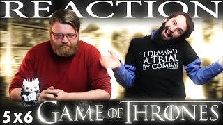 Game Of Thrones Season 5 Episode 6 quotUnbowed Unbent Unbrokenquot REACTION [upl. by Hazmah137]