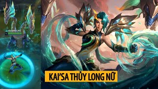 Trang phục KaiSa Thủy Long Nữ  Lagoon Dragon KaiSa Skin [upl. by Enitsyrk]