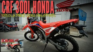 CRF 300 L CEBU PHILIPPINES SPECS AND PRICE ASTIG  F P C [upl. by Randee]