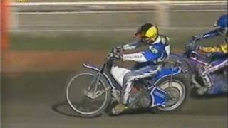 Tomasz Gollob  Rune Holta Finał IMP Bydgoszcz 2003 Wyścig 10 [upl. by Llennoc]