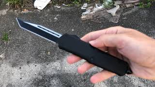 Ghost Tanto DA Automatic OTF Knife [upl. by Euhsoj]