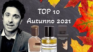 Top 10 Profumi Uomo 🍁AUTUNNO 2021🍂 Indice di Gnagnabilita [upl. by Stilla295]