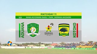 HIGHLIGHTS ASANTE KOTOKO 1 VS ADUANA STARS 0 [upl. by Nnalorac]