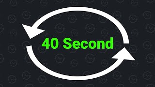 40 Second Interval Timer [upl. by Airtina]