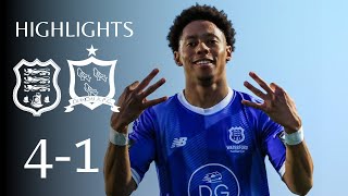 HIGHLIGHTS Waterford FC 41 Dundalk FC 10th May 2024 [upl. by Ahsener699]