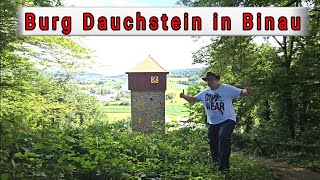 Burg Dauchstein in Binau BadenWürttemberg Nähe Mosbach unterwegs mit Justus König JK [upl. by Farrica]