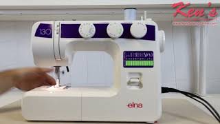 How to Use the Elna 130 Sewing Machine [upl. by Blalock]