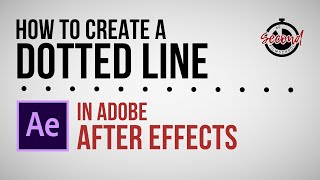 How to Create a Dotted Line in After Effects [upl. by Colley]