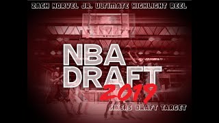 Ultimate Zach Norvell Jr Highlight Reel  Sixers Draft Target [upl. by Enael872]