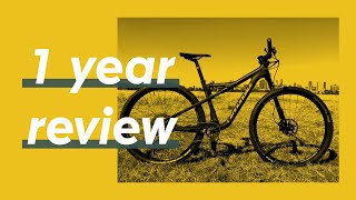 Tested 1 year review Cannondale Scalpel Si Carbon 3 bike check [upl. by Oinolopa8]