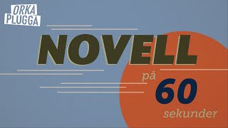 60 SEKUNDER  Så här skriver du en novell [upl. by Simonsen]