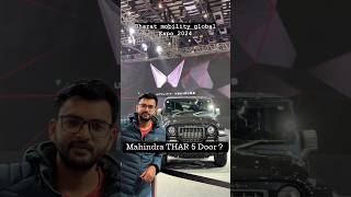 Mahindra THAR 5 Door ‼️Auto Expo 2024  shorts thar [upl. by Casar297]