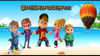 Alvin and The Cute Chipmunks and Cartoon Finger Family Songs  Daddy Finger Songs [upl. by Dot]