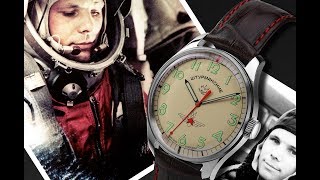 Yuri Gagarin Commemorative Watches from Sturmanskie 2018 Models [upl. by Wier419]