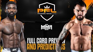 PFL 5 2024 Regular Season Full Card Preview and Predictions [upl. by Atsedom]