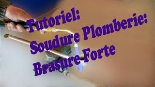 Apprendre la plomberie  1 Souder cuivre et laiton [upl. by Nifled]