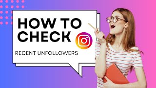 How To Check Recent Unfollowers On Instagram [upl. by Lau]