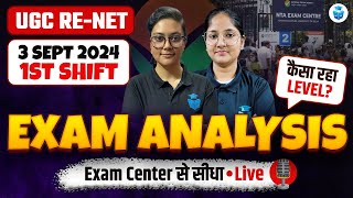 UGC NET Paper 1 Exam Analysis 2024  UGCNET Review amp Answer Key  2 Sept 2024 Shift 1  Ayushi Mam [upl. by Gnol]