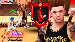 MY 68 PURE INSIDE POINT GUARD IS DOMINATING NBA 2K25 [upl. by Eliathan573]