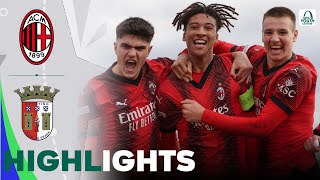 Milan vs Sporting Braga  What a Game  Highlights amp Penalty Shootout  UEFA Youth League 28022024 [upl. by Bacchus946]