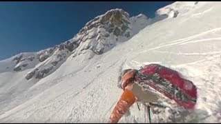 VIDEO 360° Dans la peau dun champion de freeride à 2000 mètres daltitude [upl. by Assirok]