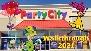 Party City Walkthrough 2021  Lots of Balloons  Costumes Props  Pool Floats amp More  In 4K [upl. by Nialb769]