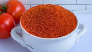 HOW TO MAKE TOMATO POWDER IN TWO WAYS [upl. by Anitahs]