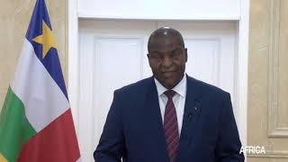 Centrafrique  le président FaustinArchange convoque un référendum constitutionnel le 30 juillet [upl. by Brenn190]