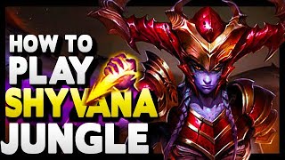 How to play SHYVANA jungle in Season 14 League of Legends [upl. by Ettennal]