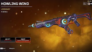 New R301 skin quotHowling Windquot showcase [upl. by Fredrick]