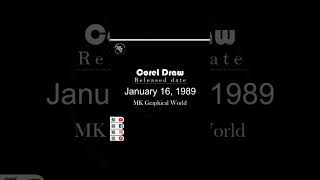 Corel draw release date coreldraw coreldrawtutorial shorts [upl. by Goulden897]